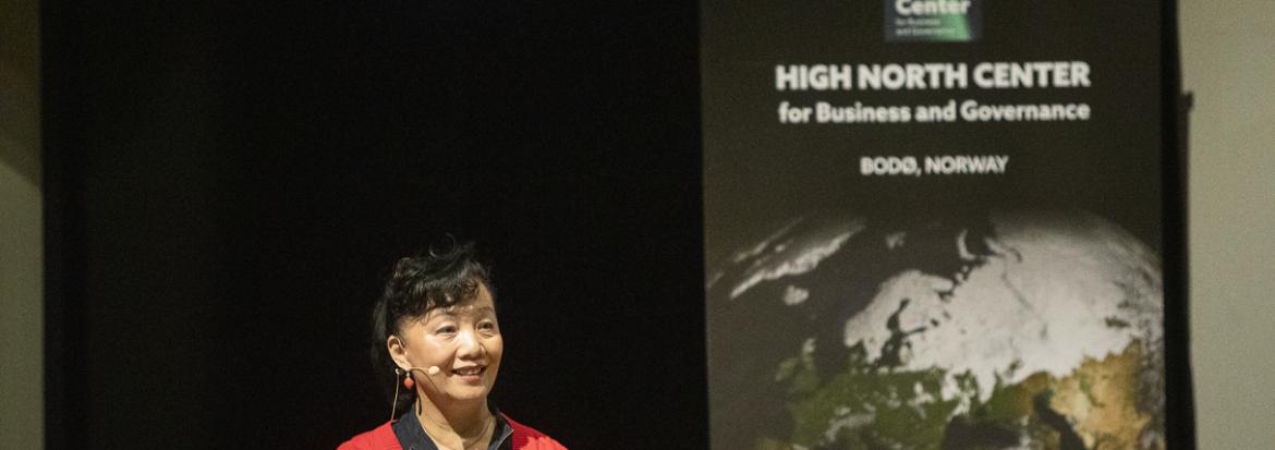 Elise Chen, Norwegian Chinese Chamber for Commerce, snakket om kulturutveksling mellom Norge og Kina, som har foregått i snart tjue år.